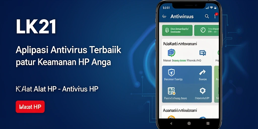 Tampilan antarmuka pengguna LK21 yang sederhana dan ramah.