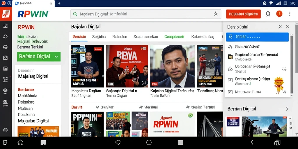 Tampilan antarmuka RPWIN yang modern dan ramah pengguna.